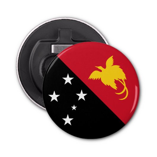 パプアニューギニア国旗 栓抜き (正面)