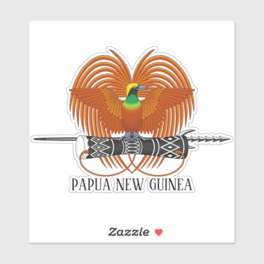 パプアニューギニア国軍の愛国的なコート シール (シート)