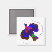 パプアニューギニア磁石の楽園鳥 マグネット (正面/裏面)