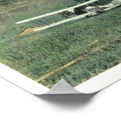 パプアニューギニア航空プリント ポスター (角)