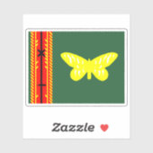 パプアニューギニア・オロ州旗 シール (シート)