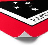 パプアニューギニア ポスター (角)