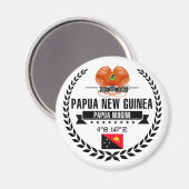 パプアニューギニア マグネット (正面/裏面)