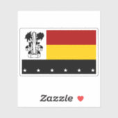 パプアニューギニア・マダン州旗 シール (シート)