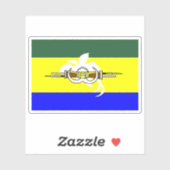 パプアニューギニア・モロベ州旗 シール (シート)