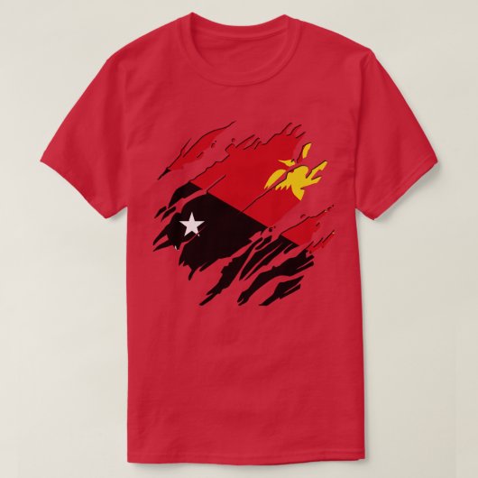 パプアニューギニア Tシャツ (デザイン正面)