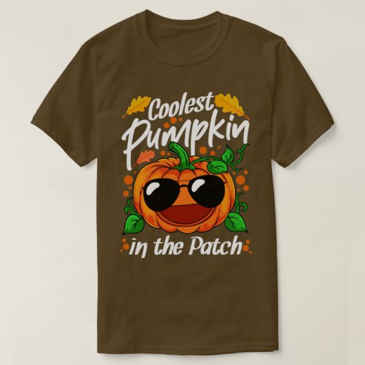 パプクールルプキンのハロウィーン1 Tシャツ (デザイン正面)