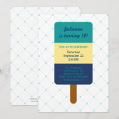 パプスル 誕生日招待状 招待状 (正面/裏面)