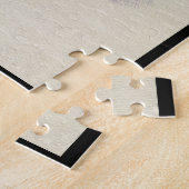 パプピースケッチパグ愛犬家ギフト ジグソーパズル (側面)