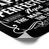 パプファーザーズデイグランドパギフト男性へ ポスター (角)