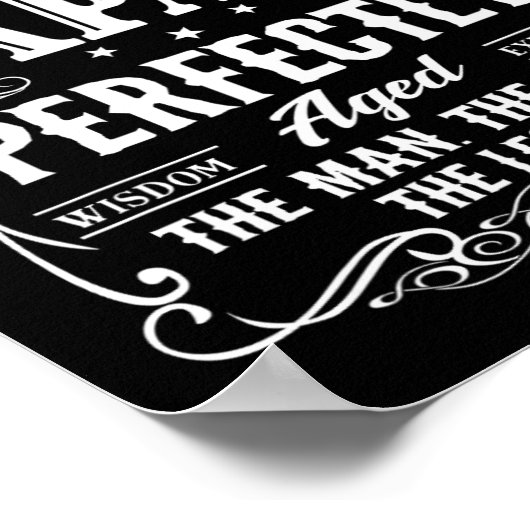 パプファーザーズデイグランドパギフト男性へ ポスター (角)