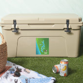 パプラトビア湖の地図 シール (クーラー)