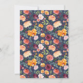 パプリカブルゴーニュフローラ結婚式招待状 招待状 (裏面)