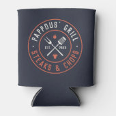 パプーの焼パーソナライズされたき年の設立 缶クーラー (正面)