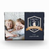 パプー最高のバイパー |ゴルフのおじいちゃん フォトブロック (正面)