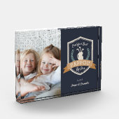 パプー最高のバイパー |ゴルフのおじいちゃん フォトブロック (左)