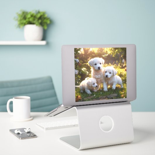 パペス シール (デスク上のノートパソコン)