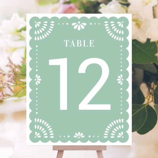 パペモダンル・ピカ結婚ードのテーブル番号、Sage