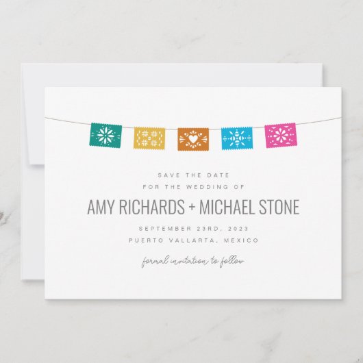 パペルカラフルフラットカード (正面)