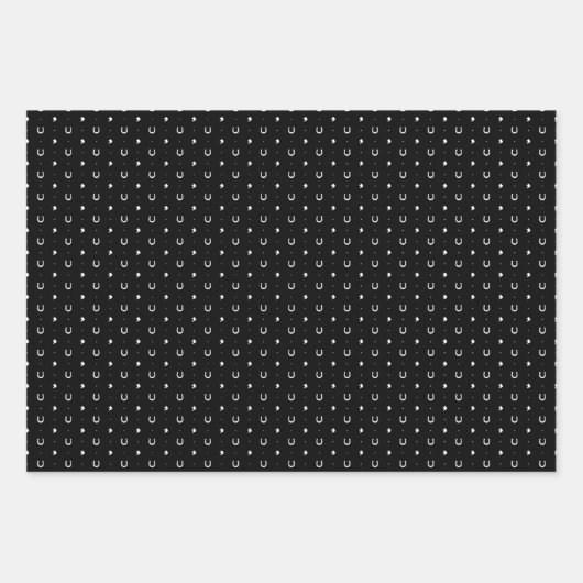 パペルデレガロエスティロウエスタン ラッピングペーパーシート (正面)