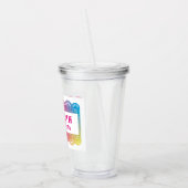 パペルピカドおもしろいフィエスタアクリルタンブラー アクリルタンブラー (左)