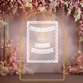 パペルピカドウェルカムベビーシャワー アクリルサイン