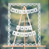 パペルピカドウェルカムベビーシャワー アクリルサイン (ニュートラル)