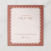 パペルピカドテラコッタメキシカン結婚チカン プレイスカード (外部開封)