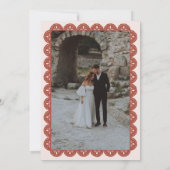 パペルピカドテラコッタメキシコタラベラ結婚ズ サンキューカード (裏面)