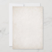 パペルピカドバライエローブラック結婚ズ 招待状 (裏面)