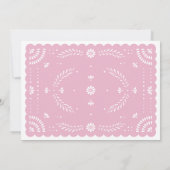 パペルピカドメキシカンリハーサルディナー招待状 招待状 (裏面)