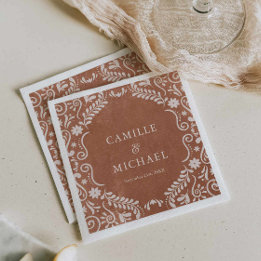 パペルピカドメ結婚キシカン紙 スタンダードカクテルナプキン