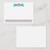 パペルピカドローヴバード座席表 プレイスカード (正面/裏面)