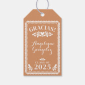 パペルピカド卒業サンキューパーティー好意ラベル ギフトタグ (正面)