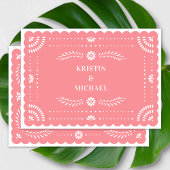 パペルモダンピカドメキシコ結婚式招待状 招待状