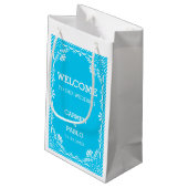 パペル・ピカカラフルドメ結婚キシカン スモールペーパーバッグ (裏面アングル)