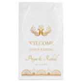 パペル・ピカカラフルドメ結婚キシカン スモールペーパーバッグ (裏面)