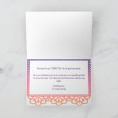 パペル·ピカドをありがとう サンキューカード (内部)