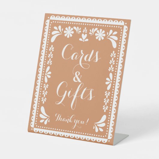 パペル・ピカドカード&ギフトテーブルメキシコフェスタ 台座サイン (正面)