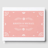 パペル・ピカド・メキシ結婚コのゲストブック ゲストブック (正面)