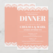 パペル・ピカド・リハーサル・ディナー招待状 招待状 (正面/裏面)