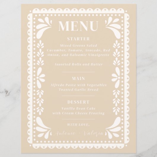 パペル・ピカ結婚ードのメモダンニューテーマ (正面)