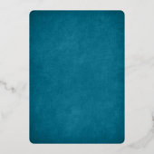 パペル・ピカ結婚ード 箔招待状 (裏面)