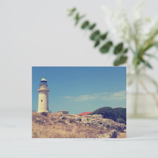 パホスの灯台 ポストカード (スタンド正面)