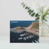 パホス城はがき中世フォートハーバー ポストカード (スタンド正面)