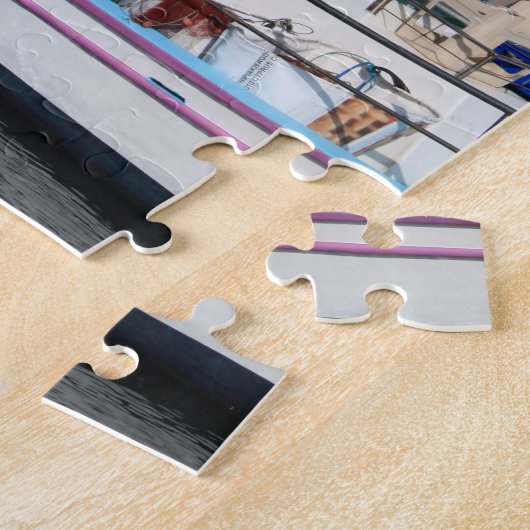 パホス港 ジグソーパズル (側面)