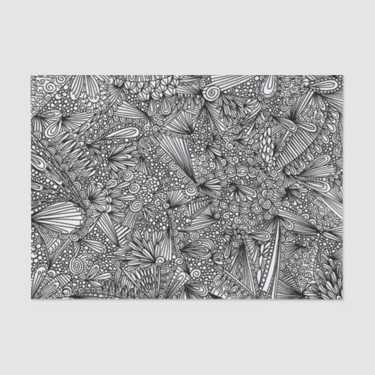 パボポンテム抽象芸術ティッシュペーパー 薄葉紙 (正面)