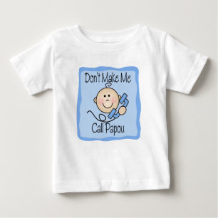 パポおもしろいーと呼ばせてはいけない ベビーTシャツ