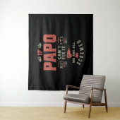 パポもしは私たちがネジを締めているそれを修正できない タペストリー (インサイチュ)