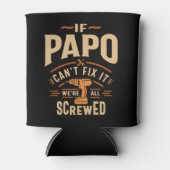 パポもしカントそれを修正すおもしろいるGrandpa 缶クーラー (正面)